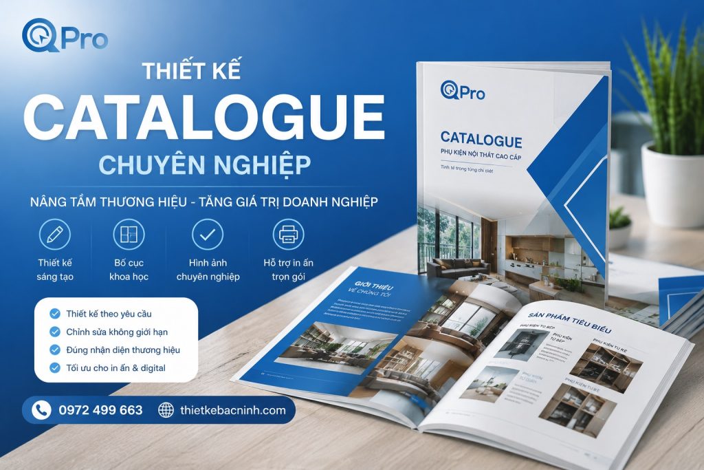 thiết kế catalo chuyên nghiệp tại bắc ninh gọi qpro